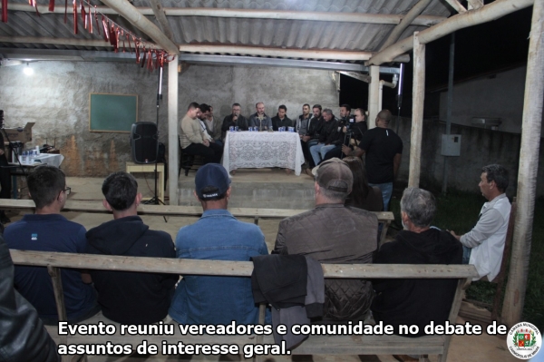 Comunidade Olhos D’água recebe a Câmara em audiência pública