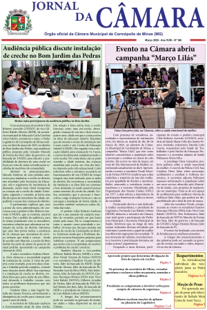 Jornal da Câmara - Março/2025