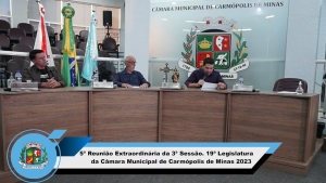 Transmissão Reunião Extraordinária (19/06/2023)