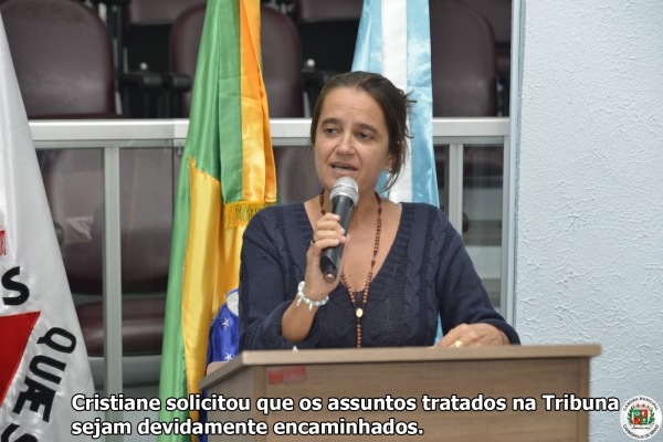 Uso e eficácia da Tribuna Livre são questionados por cidadã