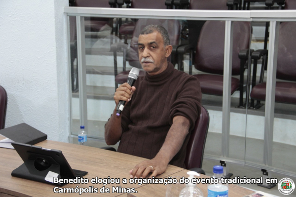 Na festa de São Cristóvão, vereador agradece aos motoristas da saúde