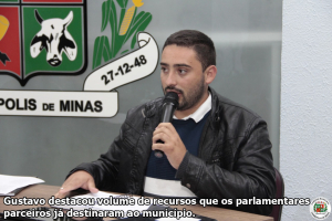 Deputados recebem agradecimento por ajudarem Carmópolis de Minas