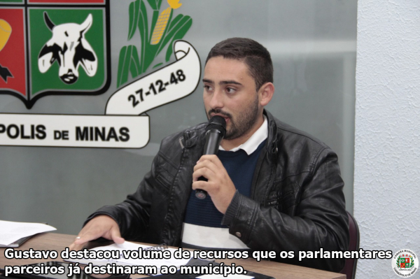 Deputados recebem agradecimento por ajudarem Carmópolis de Minas