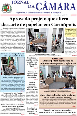 Jornal da Câmara - Abril/2025