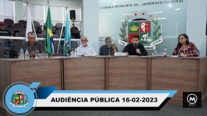 Transmissão Audiência Pública (16/02/2023)