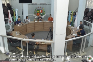 Câmara aprova estatuto e plano de cargos, carreiras e remuneração dos servidores públicos da educação