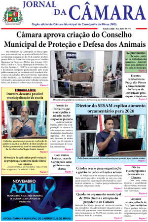 Jornal da Câmara - Outubro/2025