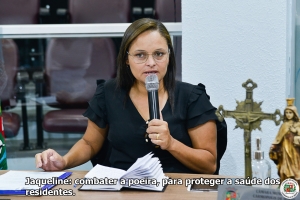 Vereadora requer cascalho e escória em via para evitar problemas da poeira