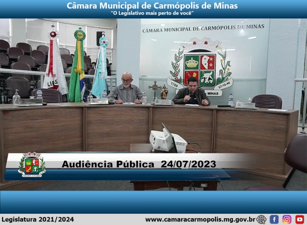 Transmissão Audiência Pública (24/07/2023)
