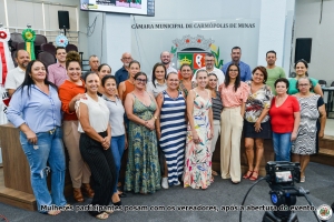 Cerimônia na Câmara abre Semana da Mulher