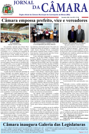 Jornal da Câmara - Dezembro/2024