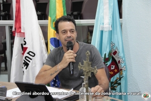 Na presença do secretário de Obras, vereador questiona e esclarece sobre orçamento, emendas e obras públicas