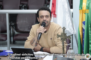 Vereador questiona pavimentação de ruas no Japão Grande e finalização de escola no Bairro Santa Helena