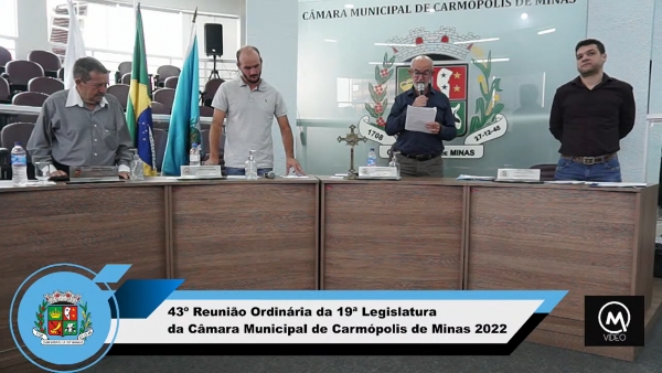 Transmissão Reunião Ordinária (05/12/2022)