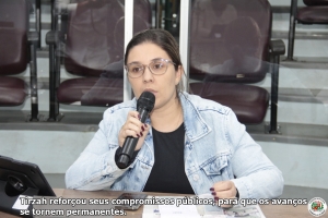 Vereadora agradece à Prefeitura e destaca importância da preservação do meio ambiente