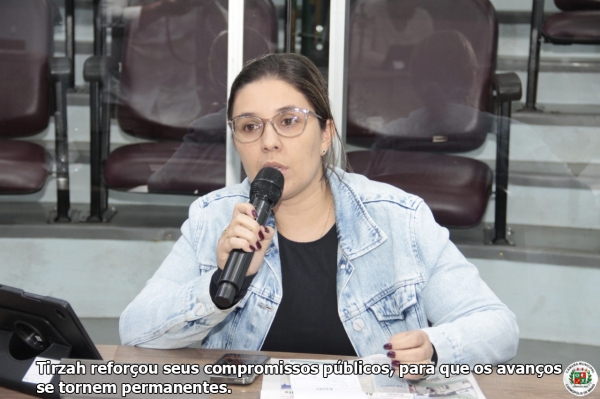 Vereadora agradece à Prefeitura e destaca importância da preservação do meio ambiente