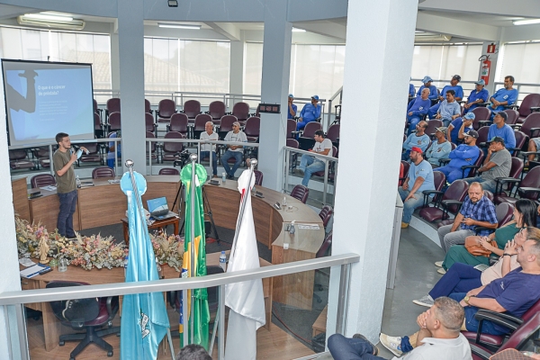 Palestra Saúde do Trabalhador / Saúde do Homem