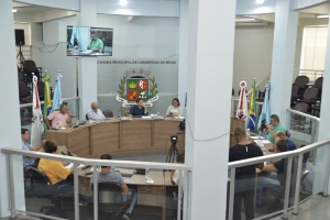 Fotos das Reuniões Extraordinária e Ordinária (18/12/2023)