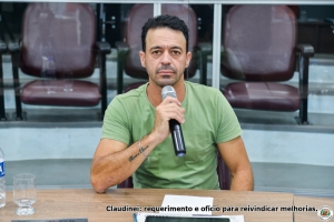 Vereador pede utilidade pública para associações e asfalto para povoados