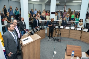 Fotos da Sessão Solene ocorrida na data de 22/12/2023