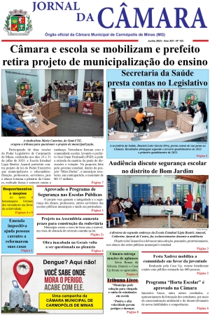 Jornal da Câmara - Julho/2023