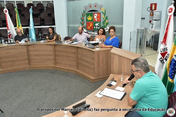 Audiência discute sobre segurança nas escolas municipais e creche no distrito